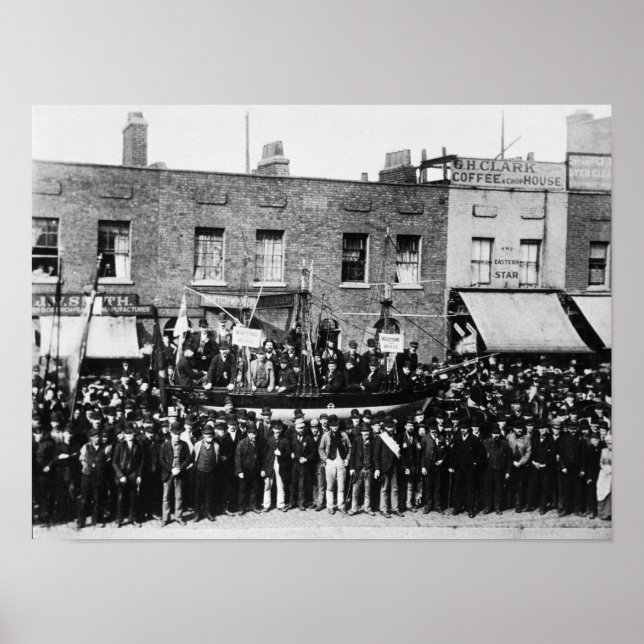 London Dock Strike, 1889 2 Poster (Vorne)