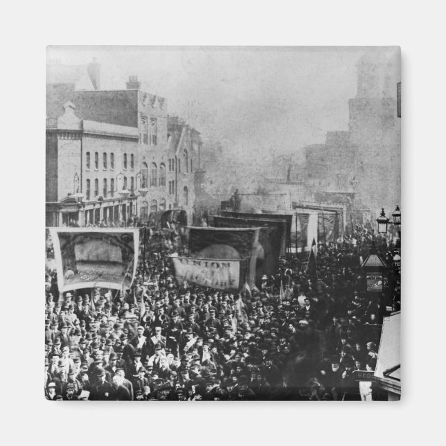 London Dock Strike, 1889 Magnet (Vorne)