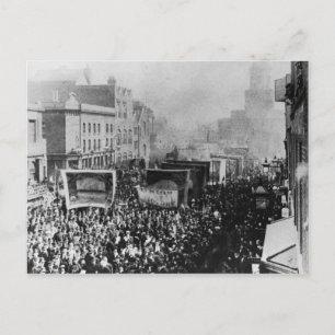 London Dock Strike, 1889 Postkarte