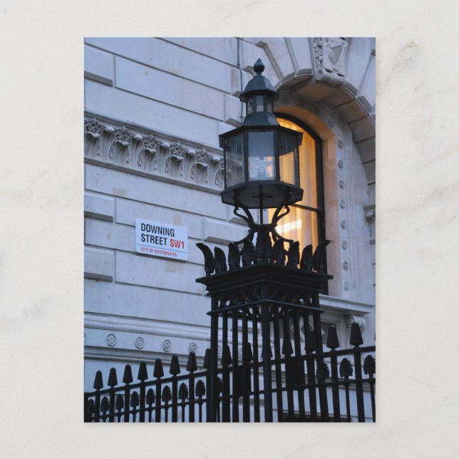 London - Downing Street Postkarte (Vorderseite)