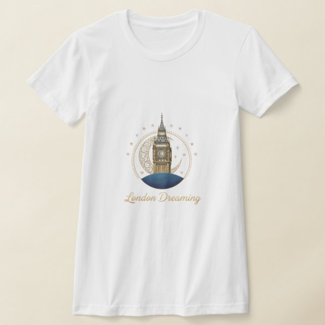 London Dreaming T-Shirt - Elegant Big Ben (Ablage )