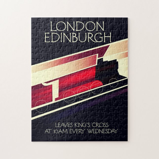 London Edinburgh Locomotive Vintages Poster (Vertikal)