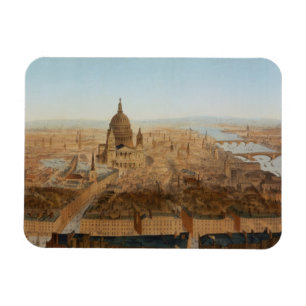 London: eine Augenansicht des Vogels von St Paul Magnet
