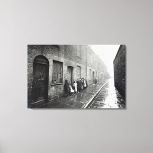 London-Elendsviertel, c.1900 Leinwanddruck