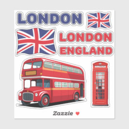 London-England-Aufkleber Aufkleber