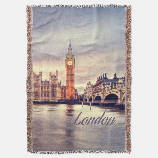 London England Big Ben Decke (Vorderseite Vertikal)