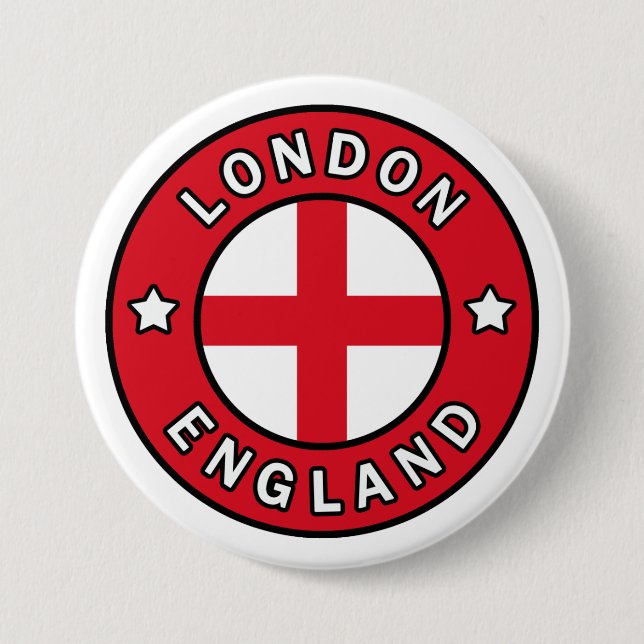 London England Button (Vorderseite)