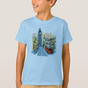 London England City Boys tee