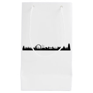 London England City Skyline Thema Kleine Geschenkt Geschenktüte