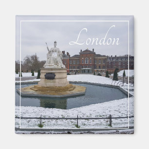 London England Great Britain Architecture Winter Magnet