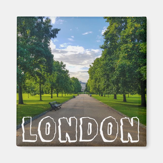 London England Great Britain Hyde Park Magnet (Vorne)