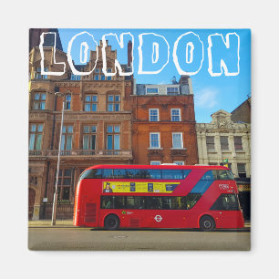 London England Great Britain Street Architecture Magnet