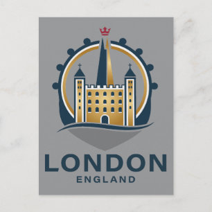 London England Großbritannien Postkarte