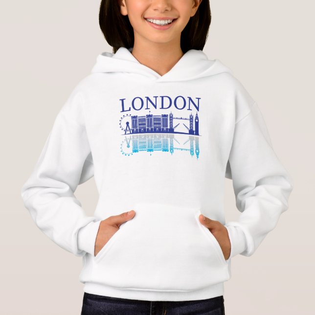 LONDON - ENGLAND ICONIC HOODIE (Vorderseite)