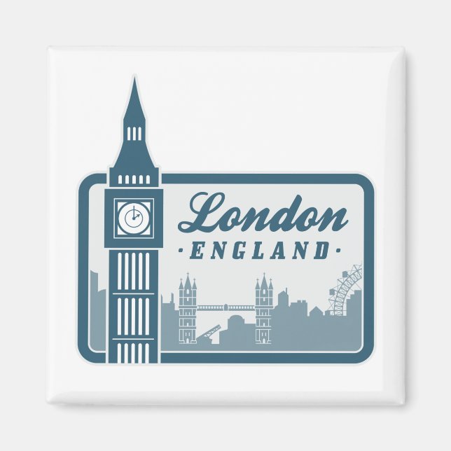 London England Magnet (Vorne)