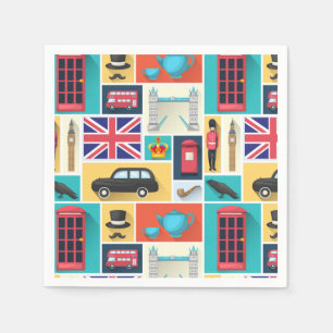 London, England, Napkins Serviette