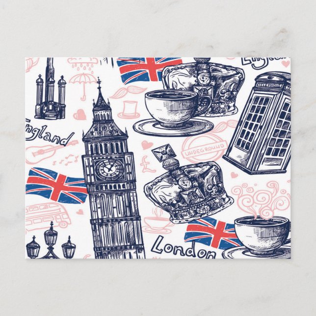 London, England Postcard Postkarte (Vorderseite)