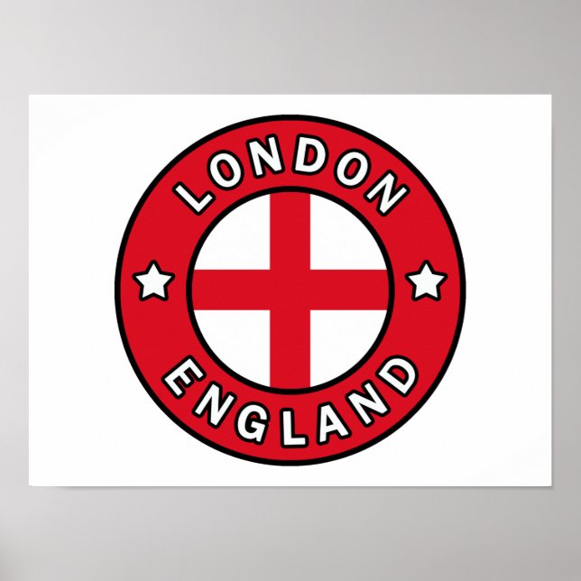 London England Poster (Vorne)