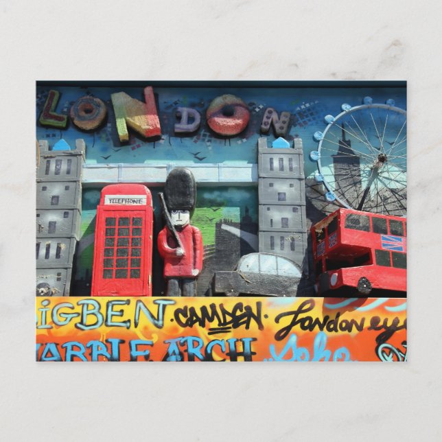 London, England Postkarte (Vorderseite)