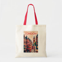 London England Reiseart Vintag
