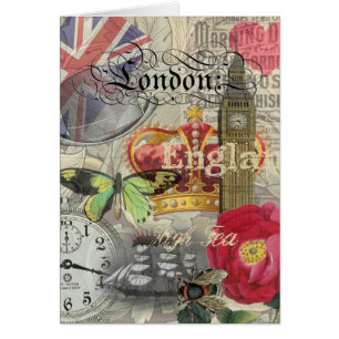 London England Reisen Vintag Europe Art