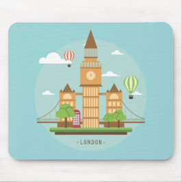 London England Sehenswürdigkeiten Mouse Pad Mousepad