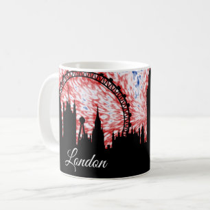 London-England-Silhouette Kaffeetasse
