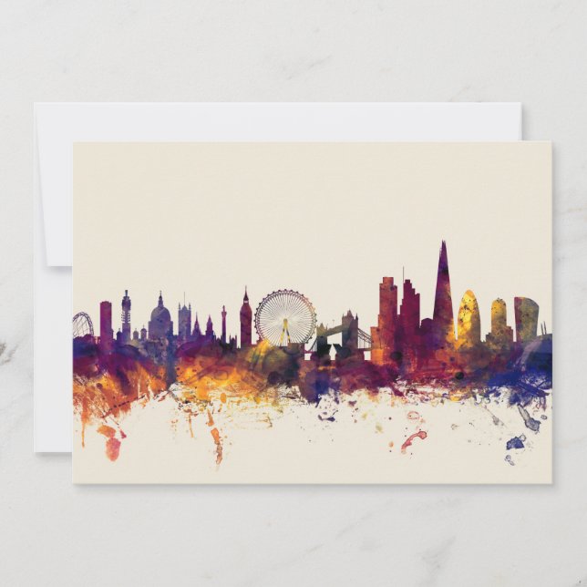 London England Skyline (Vorderseite)