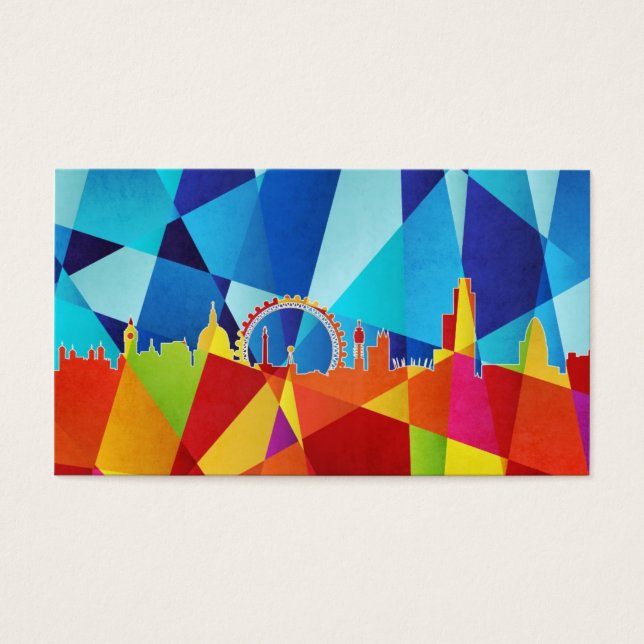 London England Skyline Cityscape (Vorderseite)