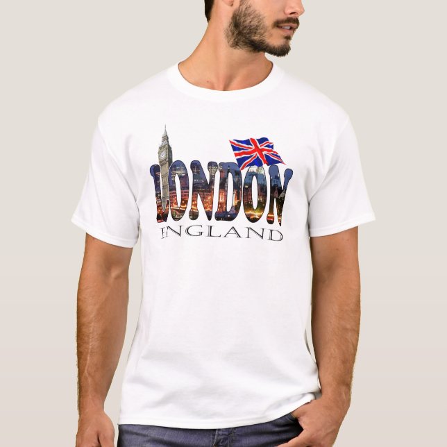 London England T-Shirt (Vorderseite)