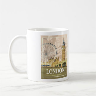 London England Tasse - Größe 11oz