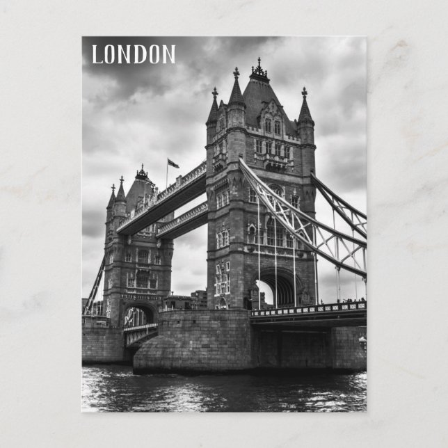 London England Tower Bridge Travel Foto Postkarte (Vorderseite)