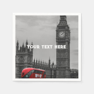 London England Vereinigtes Königreich Big Ben UK N Serviette