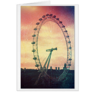 London Eye au lever du soleil