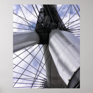 LONDON EYE CENTRAL Poster