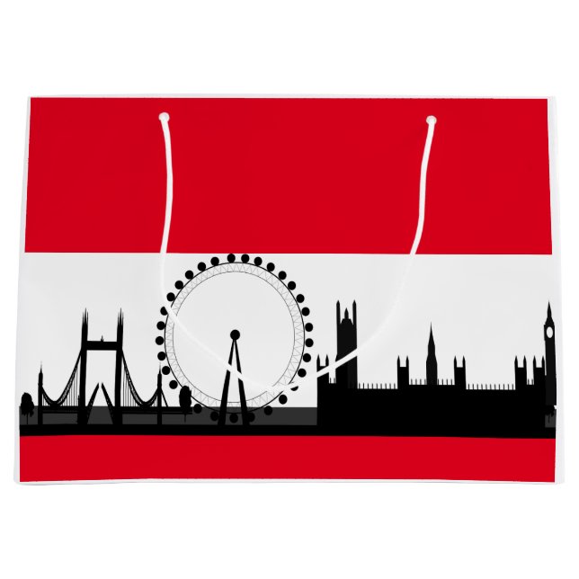 London Eye City Ferris Wheel England Cadeau Sac (Devant)