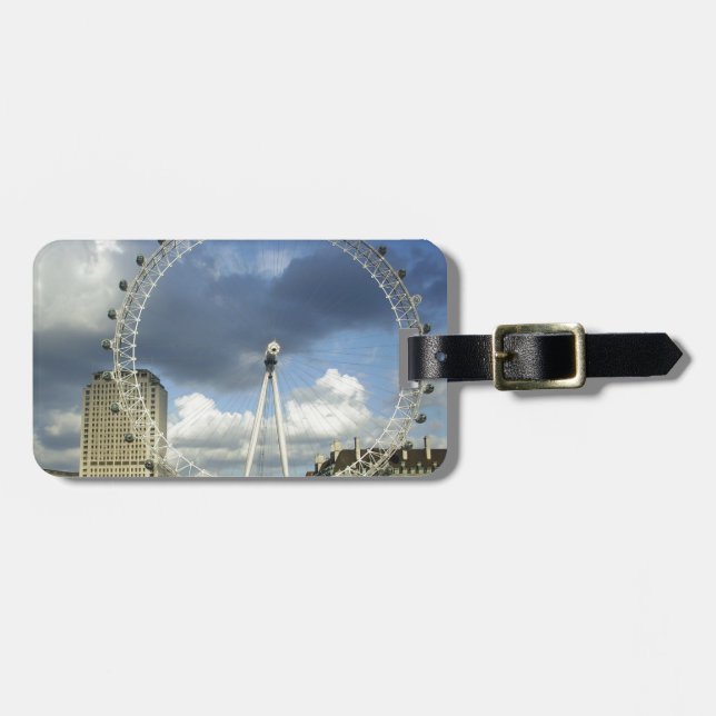 London Eye Gepäckanhänger (Vorderseite horizontal)