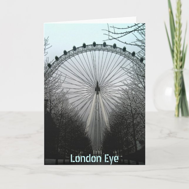 London Eye Karte (Vorderseite)