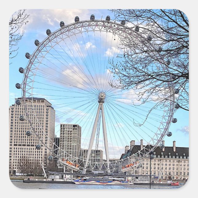 London Eye Observation Wheel #2 Stickers (Vorderseite)