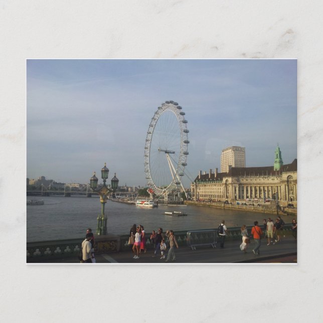 London Eye Postkarte (Vorderseite)