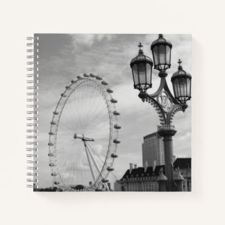 London Eye Spiral Notebook Notizbuch