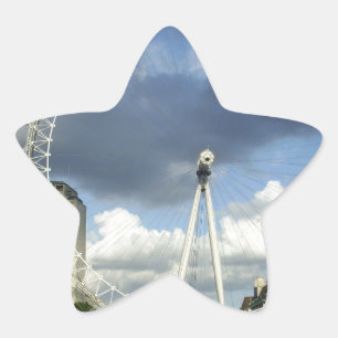 London Eye Stern-Aufkleber