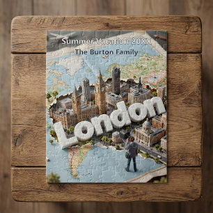 London Familienurlaub 3D Reise Souvenir