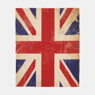 LONDON-FLAGGE FLEECEDECKE