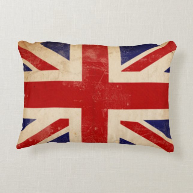 LONDON-FLAGGE ZIERKISSEN (Rückseite)