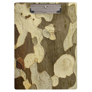 London Flugzeug Tree Bark Clipboard Klemmbrett