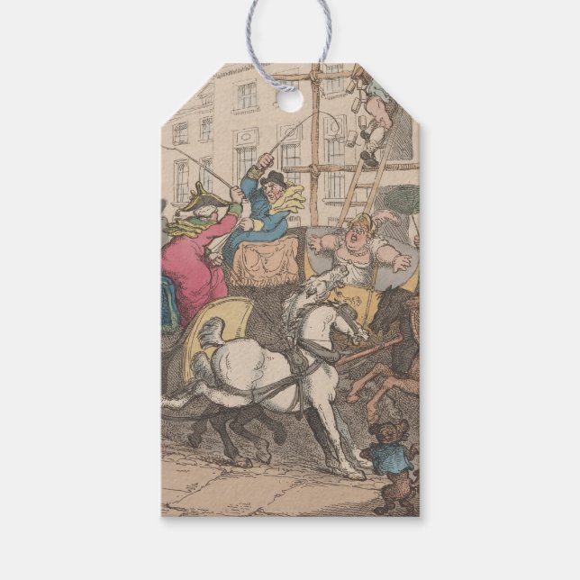 London - Geschenktag Geschenkanhänger (Vorderseite)