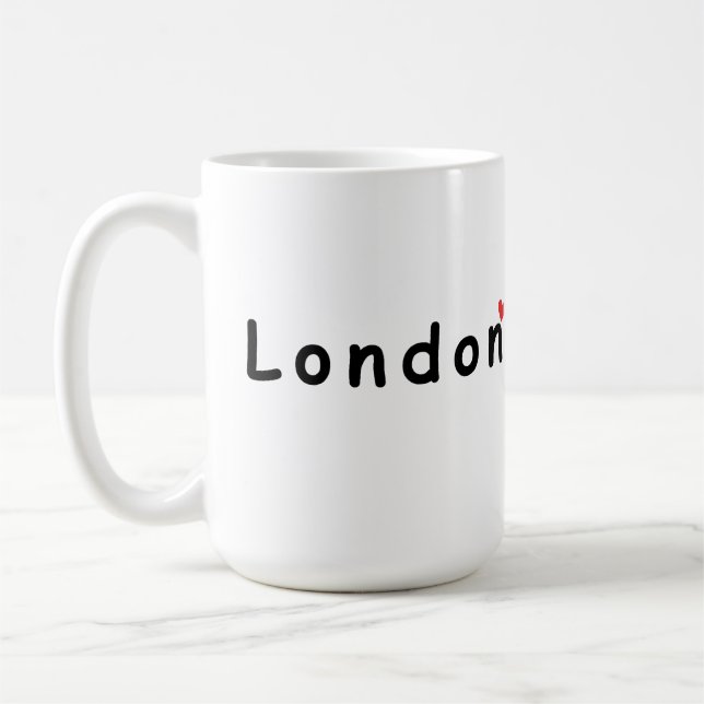 London Großbritannien Kaffeetasse (Links)