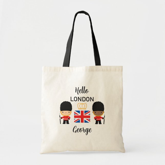 London Guards Mixed Skin Name British England Tragetasche (Vorne)