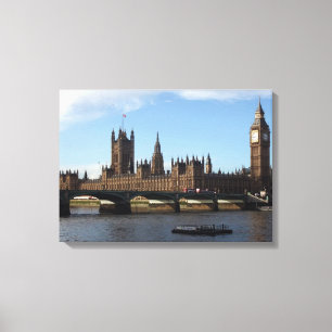 London-Häuser des Parlaments Leinwanddruck